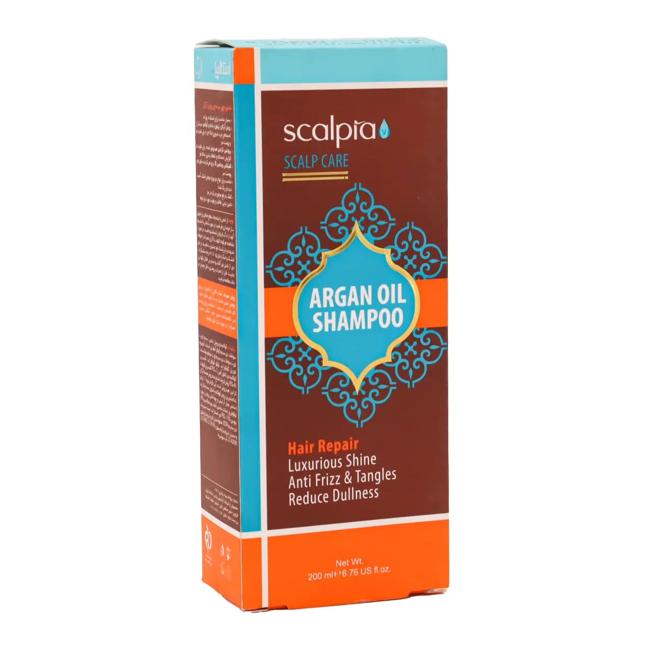 شامپو روغن آرگان اسکالپیا 200 گرم — تصویر ۲