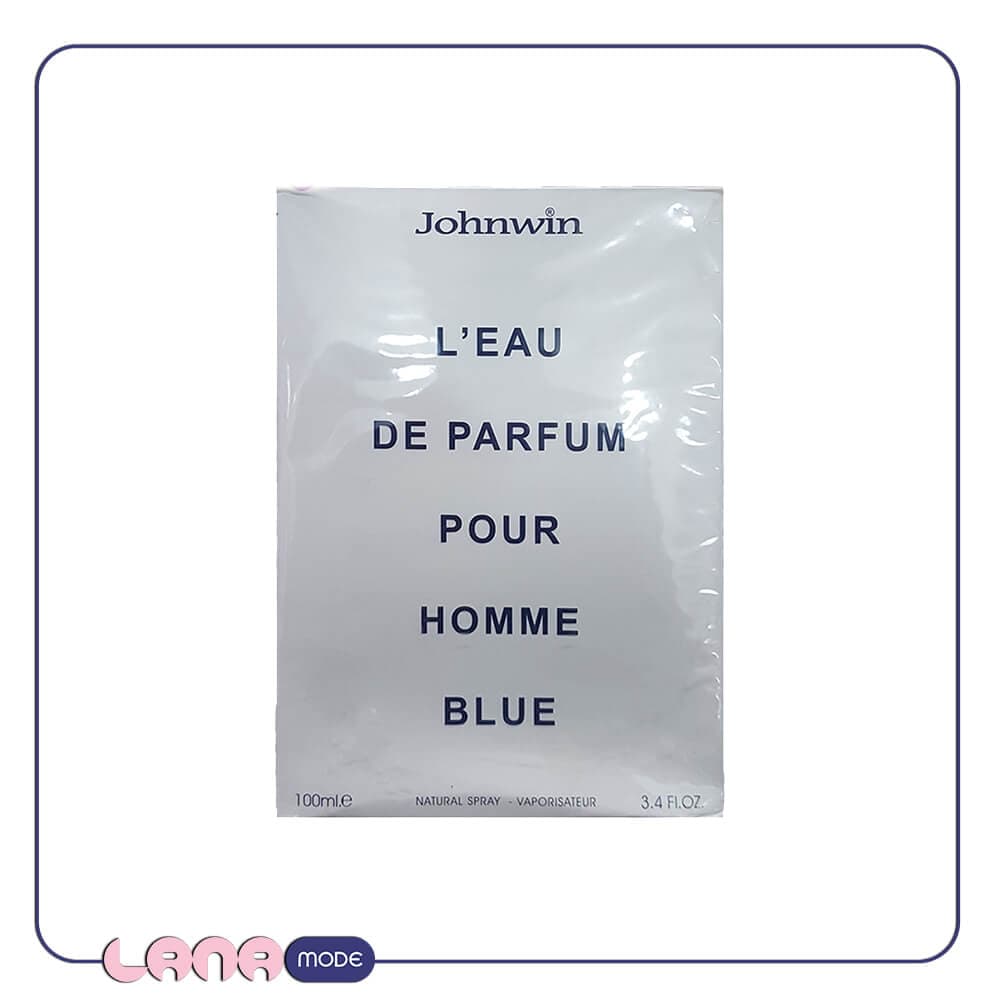 ادکلن مردانه جانوین مدل لئو د پرفیوم پور هوم آبی L’Eau De Parfum Pour Homme Blue — تصویر ۸