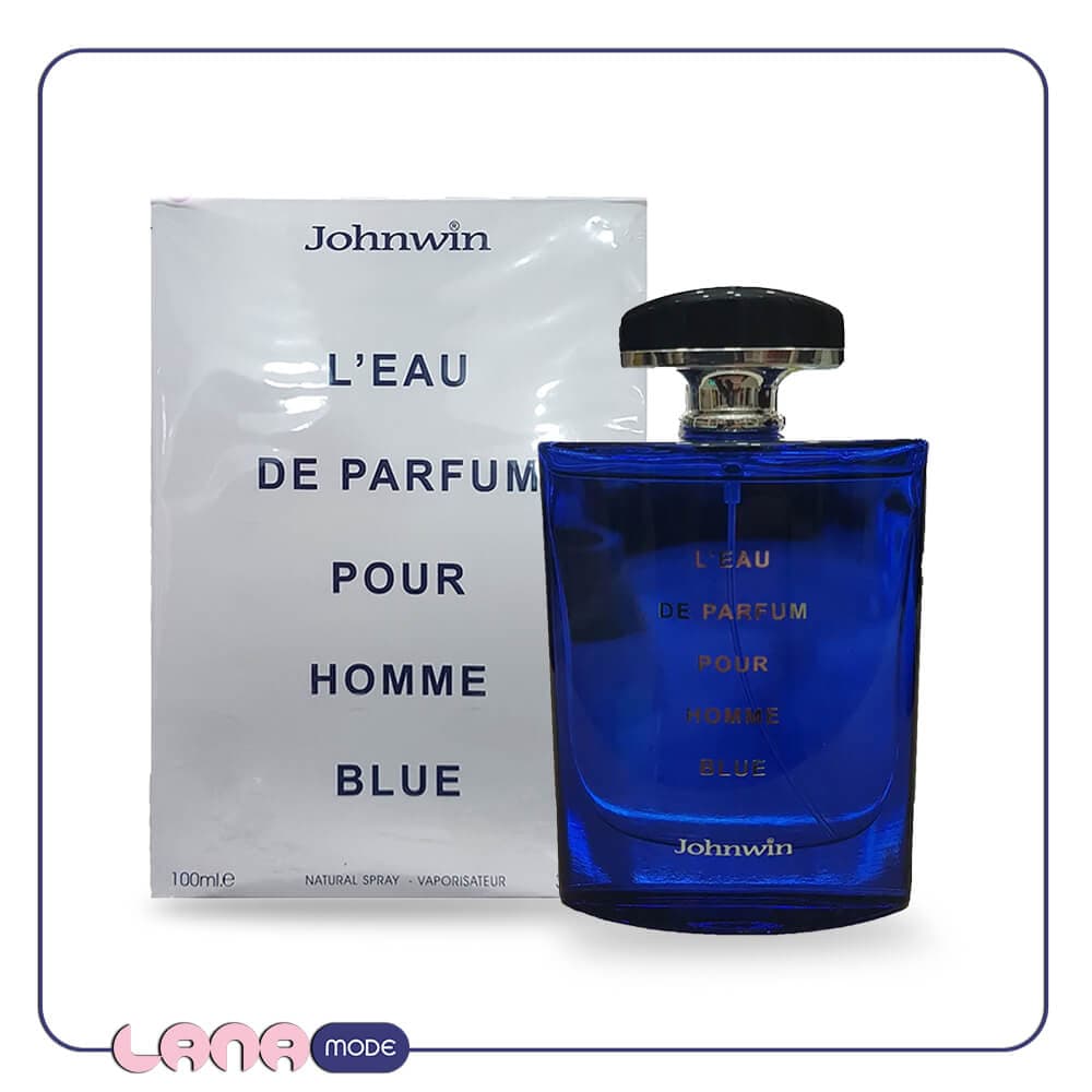 ادکلن مردانه جانوین مدل لئو د پرفیوم پور هوم آبی L’Eau De Parfum Pour Homme Blue — تصویر ۴