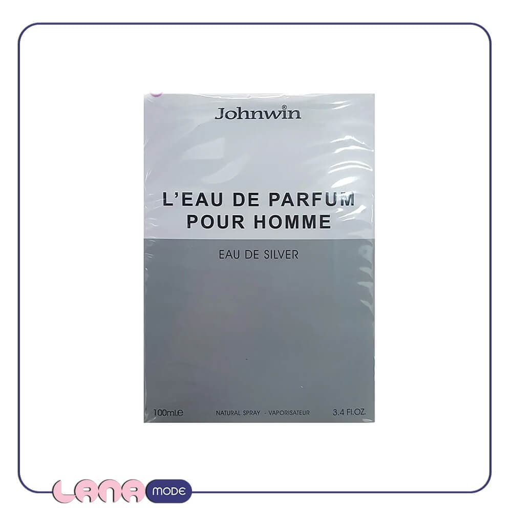 ادکلن مردانه جانوین مدل لئو د پرفیوم پور هوم L’Eau De Parfum Pour Homme Silver — تصویر ۷