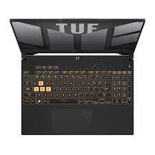 لپ تاپ 17.3 اینچ ایسوس مدل TUF Gaming FX707ZC i5 12500 16GB 1TB SSD 4GB 3050 — تصویر ۴