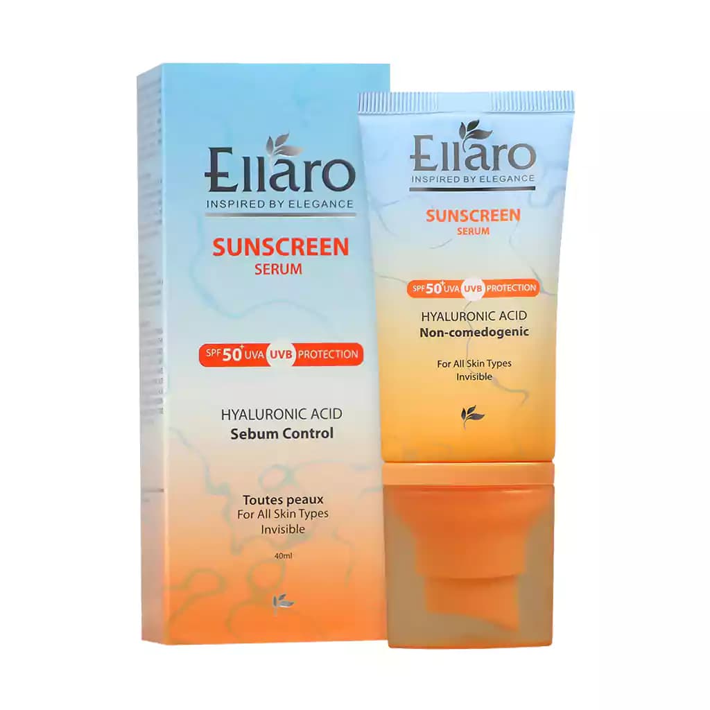 سرم ضد آفتاب SPF50 الارو مناسب انواع پوست حاوی هیالورونیک اسید 40 میلی لیتر — تصویر ۶