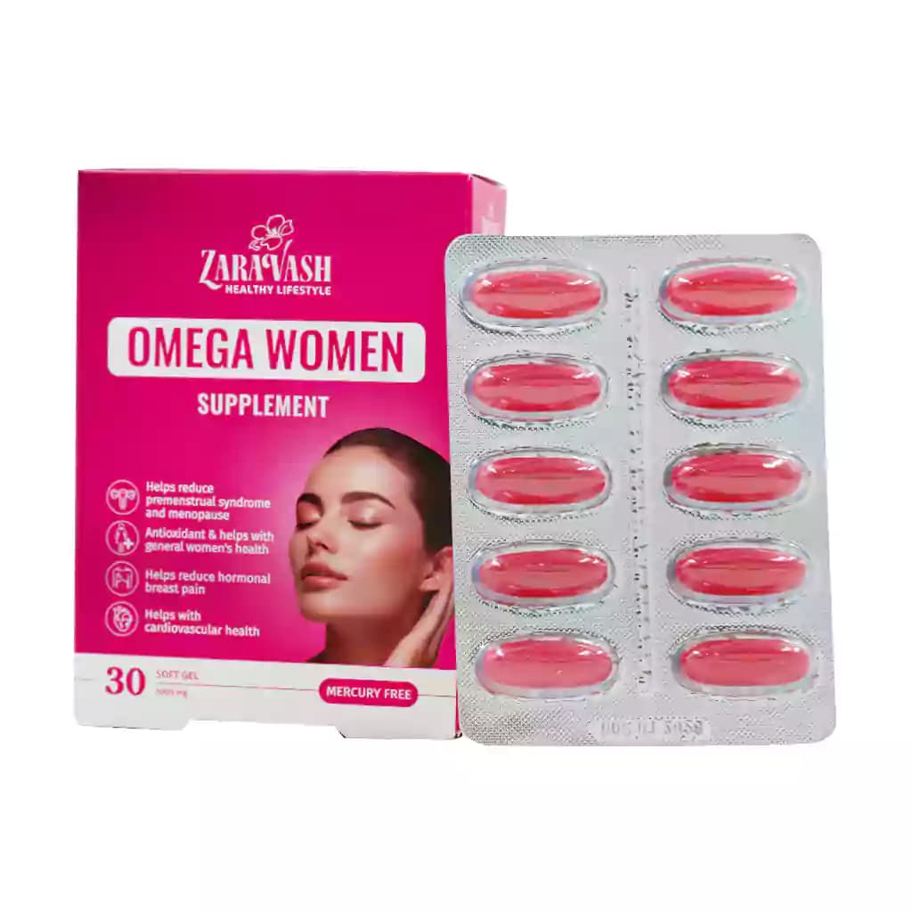 سافت ژل امگا ومن زراوش 30 عدد — تصویر ۹