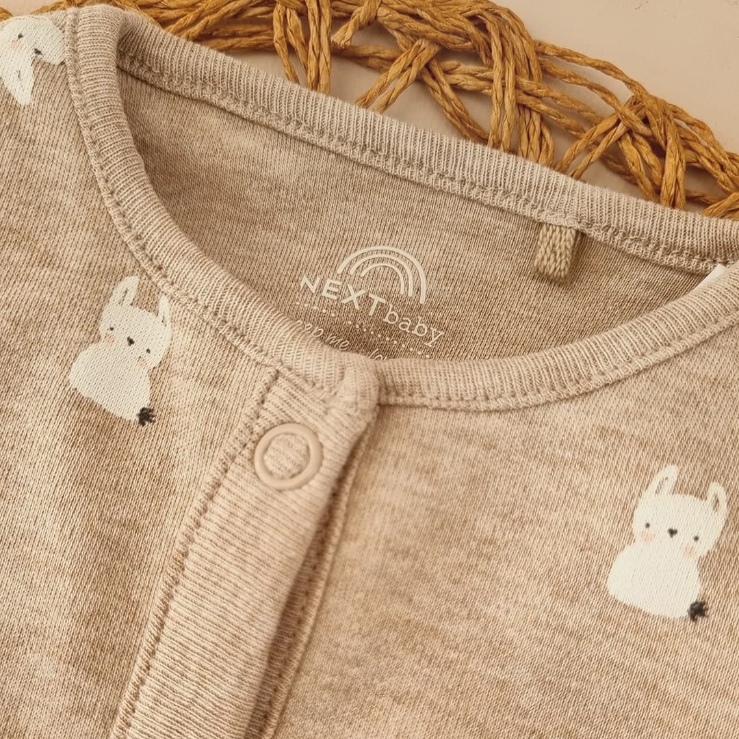 سرهمی جورابدار طرح خرگوش از برند Next baby – کد LK1190 — تصویر ۴
