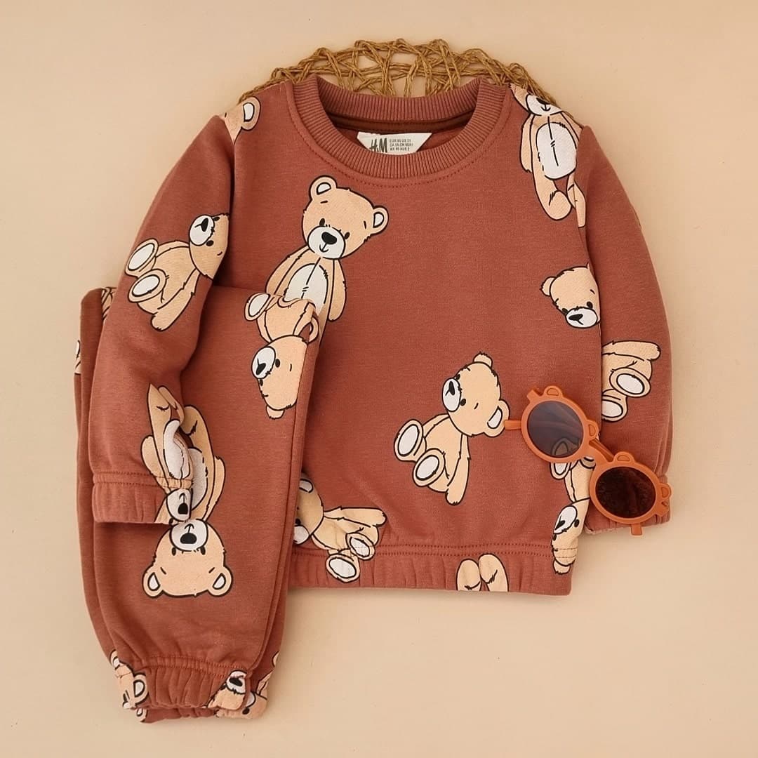 ست بلوز شلوار توکرکی خرسی از برند h&m – کد LK1177 — تصویر ۱۰