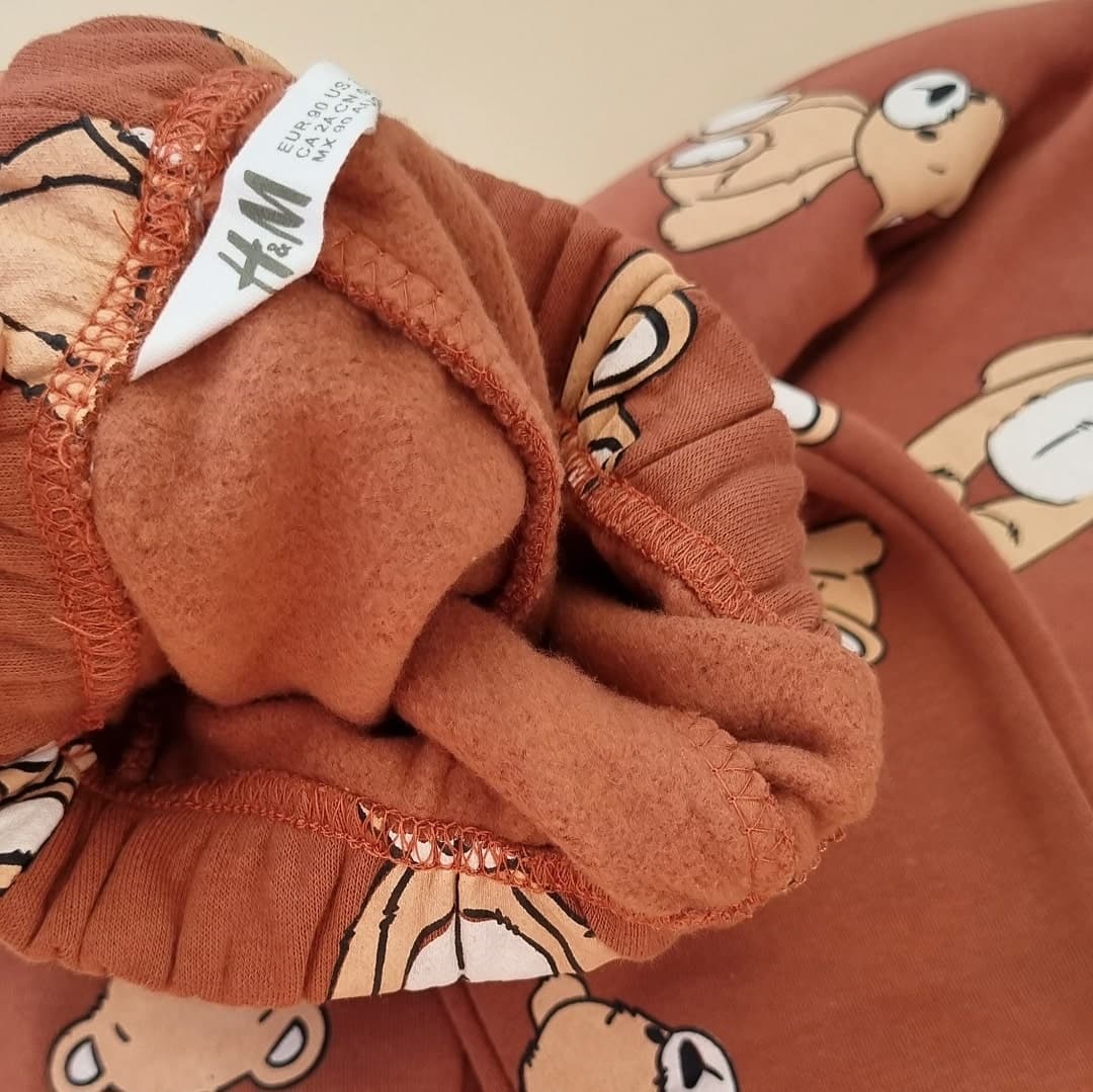 ست بلوز شلوار توکرکی خرسی از برند h&m – کد LK1177 — تصویر ۱۲