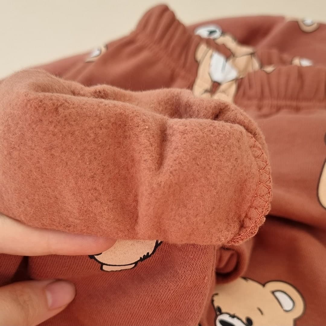ست بلوز شلوار توکرکی خرسی از برند h&m – کد LK1177 — تصویر ۵