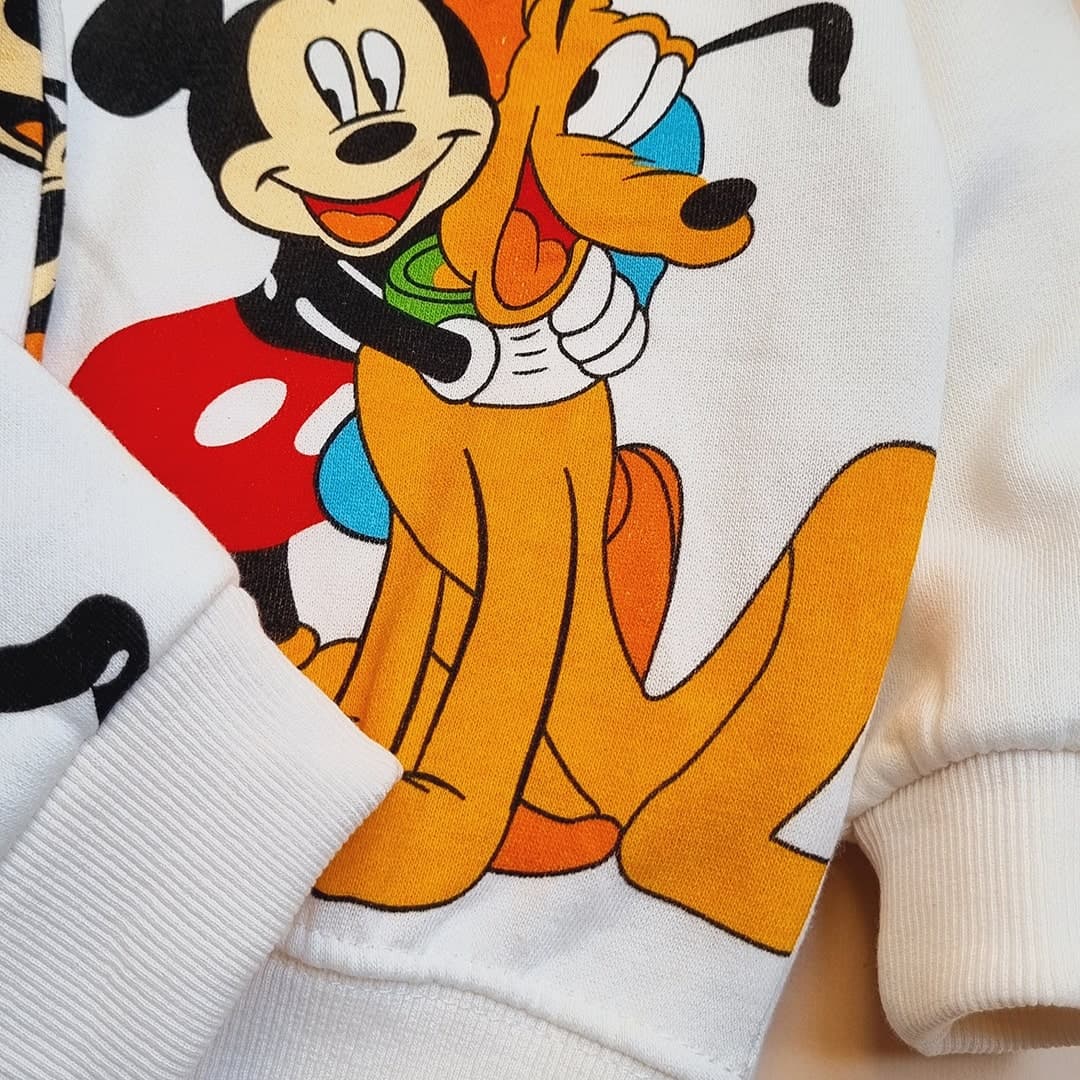 ست بلوز شلوار توکرکی طرح میکی موس از برند h&m – کد LK1068 — تصویر ۸