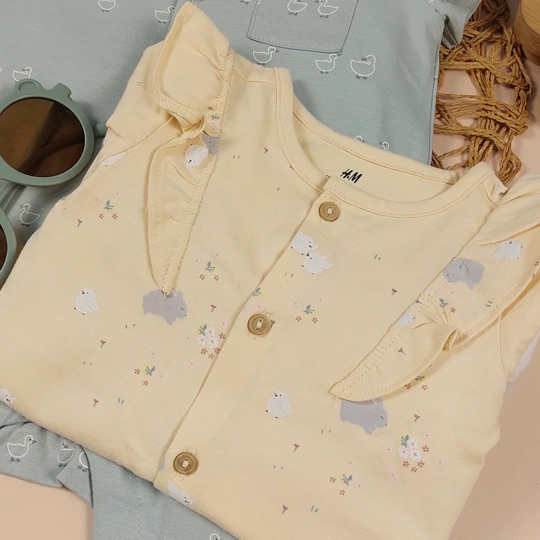 سرهمی طرح دار از برند h&m – کد LK1158 — تصویر ۴