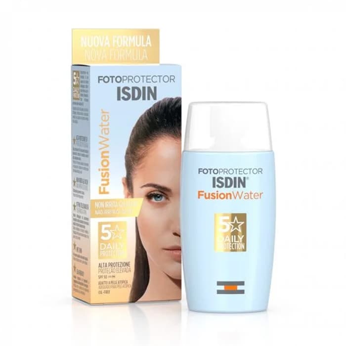 ضدآفتاب بی رنگ فیوژن واتر ایزدین SPF50 حجم 50 میل — تصویر ۳