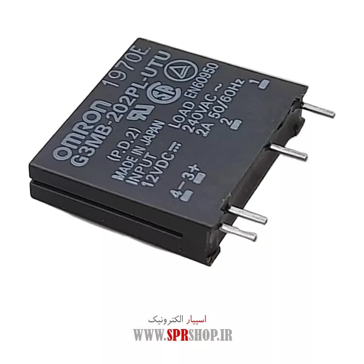 RELAY 12V 2A 4PIN TAKHT(G3MB-202PL) (509)=AQG22212 — تصویر ۴