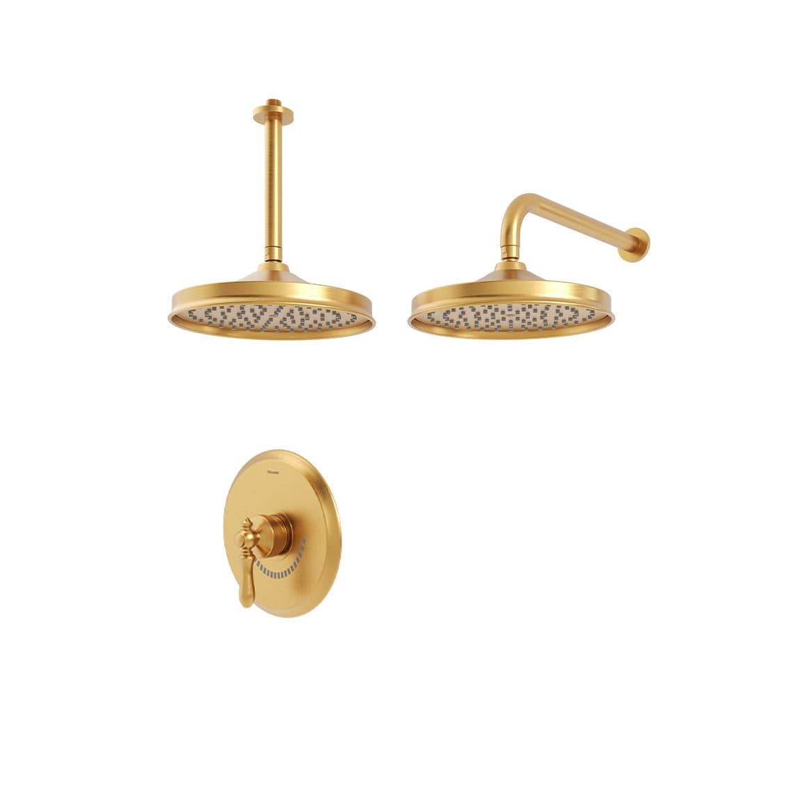 شیر توکار شودر مدل زیگموند BRASS تیپ یک