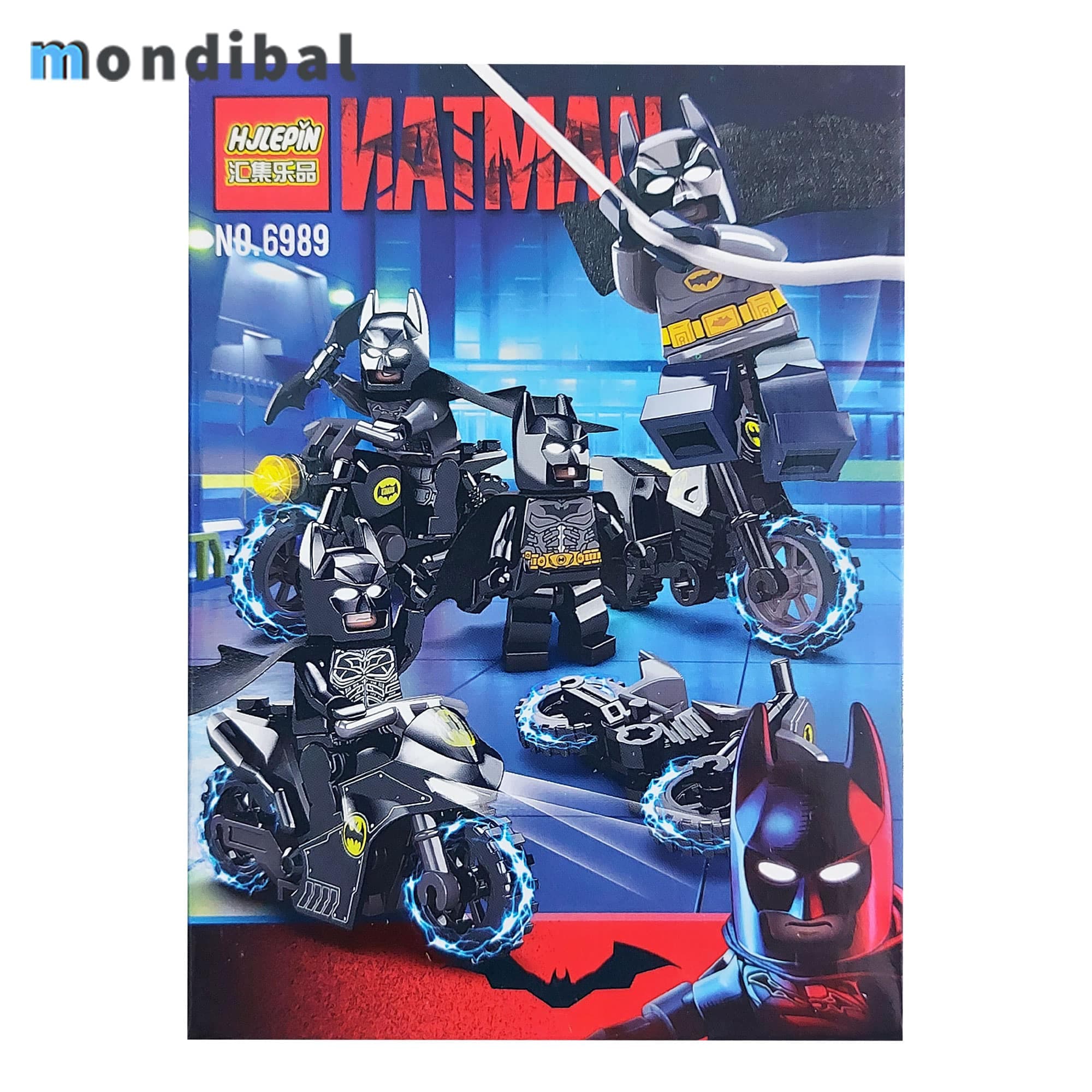 ساختنی HJLEPIN مدل بتمن بسته ۸ عددی کد ۶۹۸۹ Batman — تصویر ۳