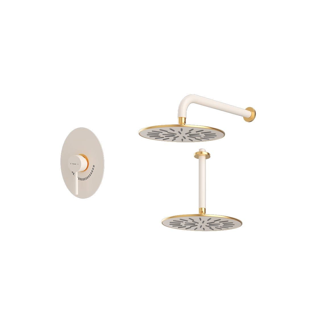 شیر توکار شودر مدل روگن BRASS تیپ یک