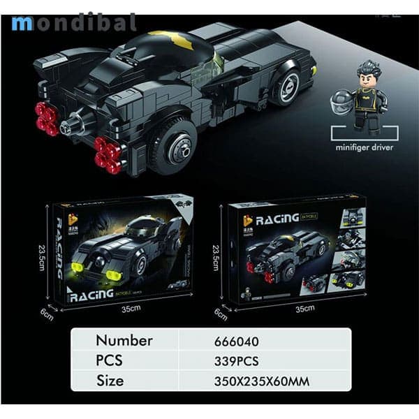 ساختنی پانلوس بریک مدل بتموبیل بتمن کد ۶۶۶۰۴۰ Batmobile Batman — تصویر ۷