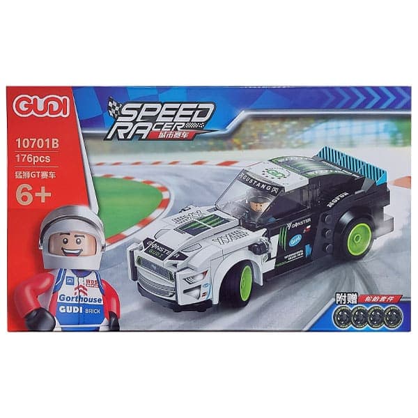 ساختنی گودی مدل ماشین مسابقهای کد ۱۰۷۰۱B از سری Speed Racer