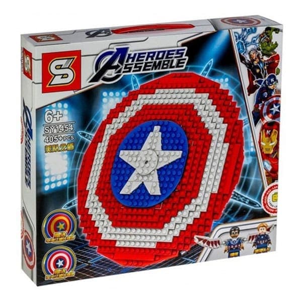 ساختنی اس وای مدل سپر کاپیتان آمریکا کد ۱۴۵۴ از سری Heroes Assemble