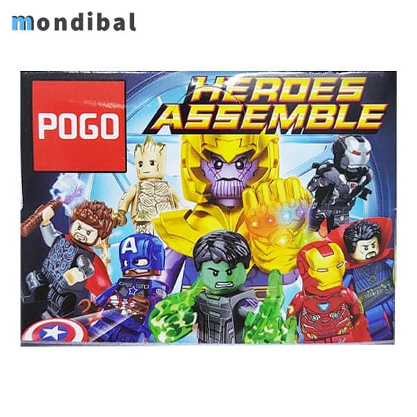 ساختنی پوگو مدل مرد آهنی کد ۴ از سری Heroes Assemble 6003 — تصویر ۳