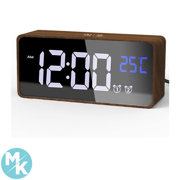 ساعت زنگدار برند aboveClock مدل چوبی