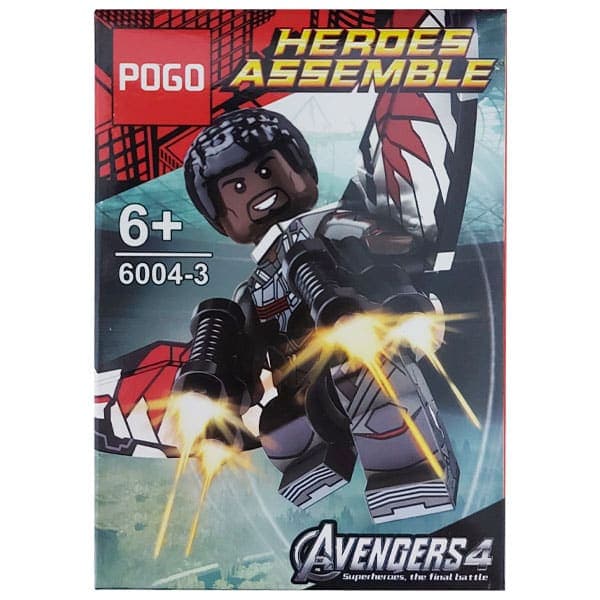 ساختنی پوگو مدل شاهین کد ۳ از سری Heroes Assemble 6004 — تصویر ۴