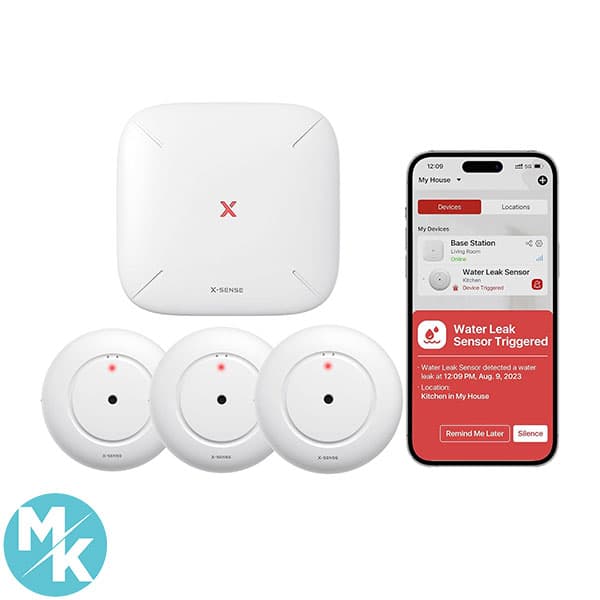 سنسور هوشمند تشخیص نشت آب برند X-Sense مدل SWS54