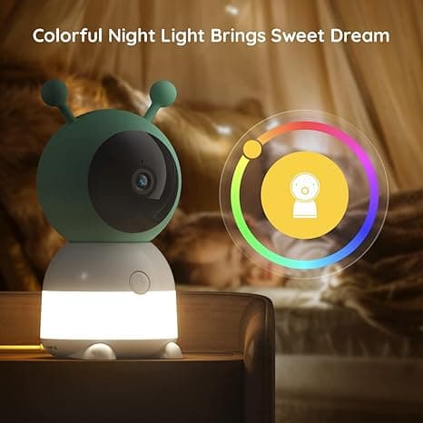 پیجر و مانیتور اتاق کودک برند BOIFUN مدل Baby 6T استوک — تصویر ۵