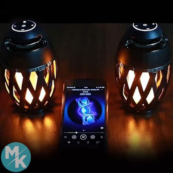 اسپیکر بلوتوثی LED برند Paktonvo مدل A1 — تصویر ۴