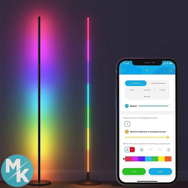 چراغ LED مدرن هوشمند برند Govee مدل H6076 — تصویر ۶