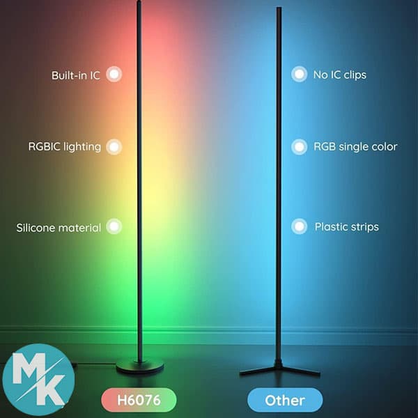 چراغ LED مدرن هوشمند برند Govee مدل H6076 — تصویر ۹
