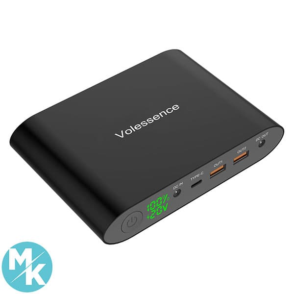 پاوربانک لپ تاپ قابل حمل 25000mAh برند Volessence مدل NJF-2 — تصویر ۲