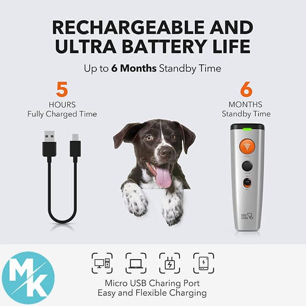 دستگاه آموزش و ضد پارس سگ برند DOG CARE مدل UT01 — تصویر ۵