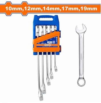 آچار یکسر تخت و یکسر رینگی وادفو مدل WSP1215 مجموعه 5 عددی — تصویر ۲