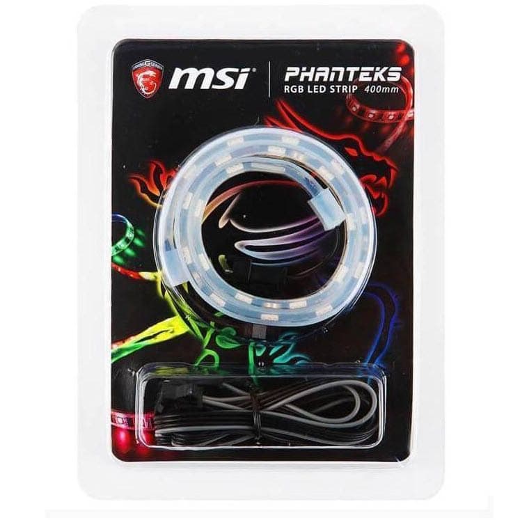 نوار LED داخل کیس کامپیوتر رنگی مدل (MSI) — تصویر ۲