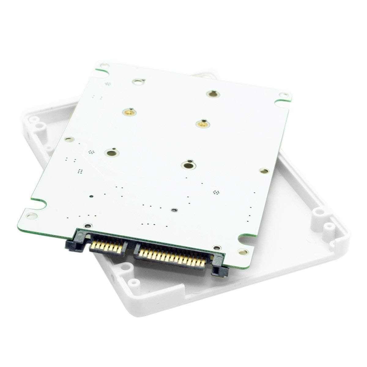 تبدیل mSATA به SATA معمولی (mSATA SSD to 7mm SATA) — تصویر ۲