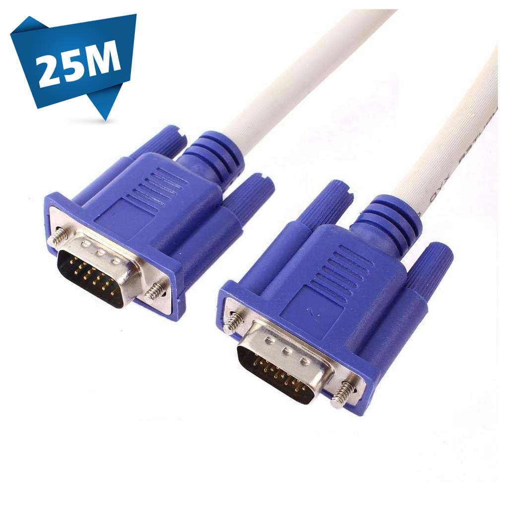 کابل 25 متری VGA مانیتور برند لمونتک (VGA 3+6 25M) — تصویر ۷