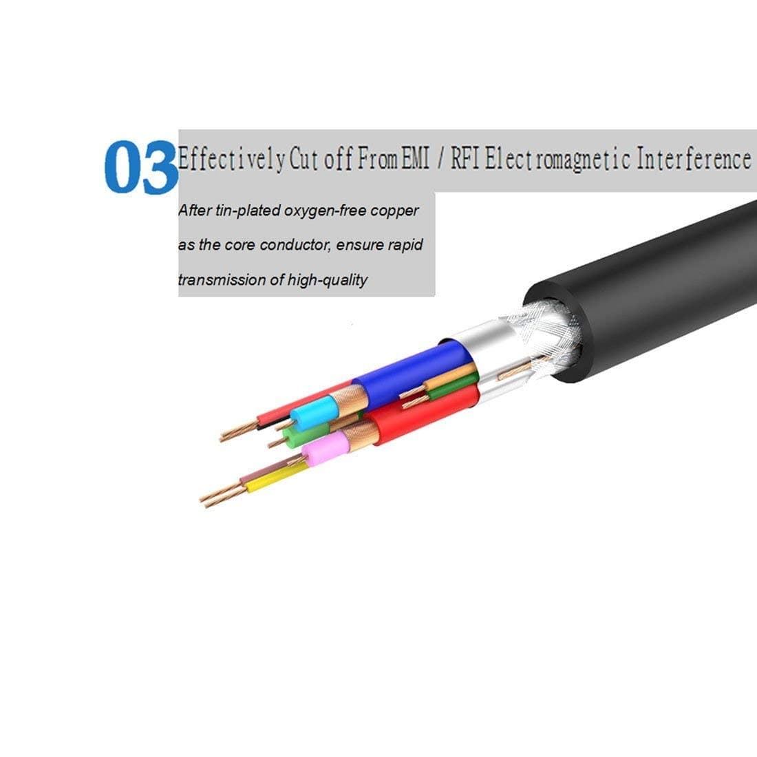 کابل 25 متری VGA مانیتور برند لمونتک (VGA 3+6 25M) — تصویر ۱۱