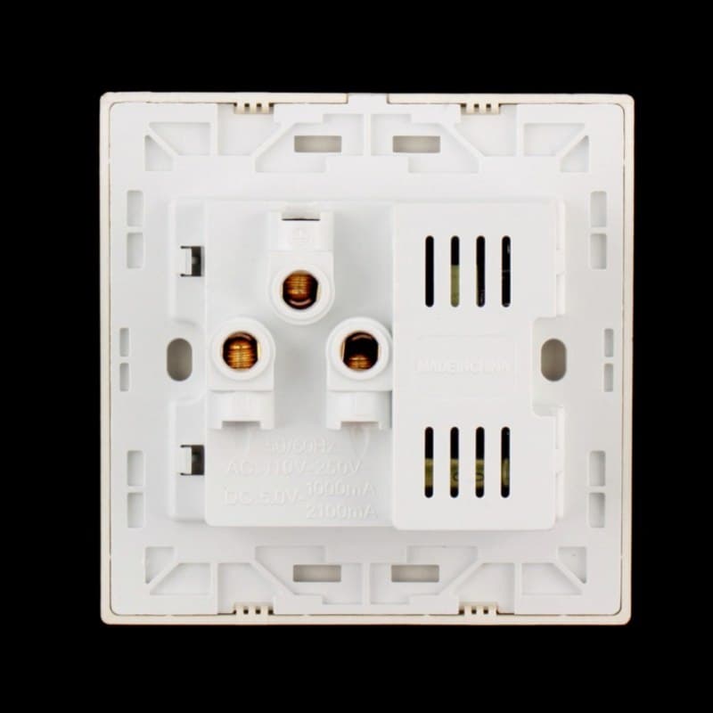 شارژر USB پریز برق شهری (دو پورت USB 5V 2A) — تصویر ۹