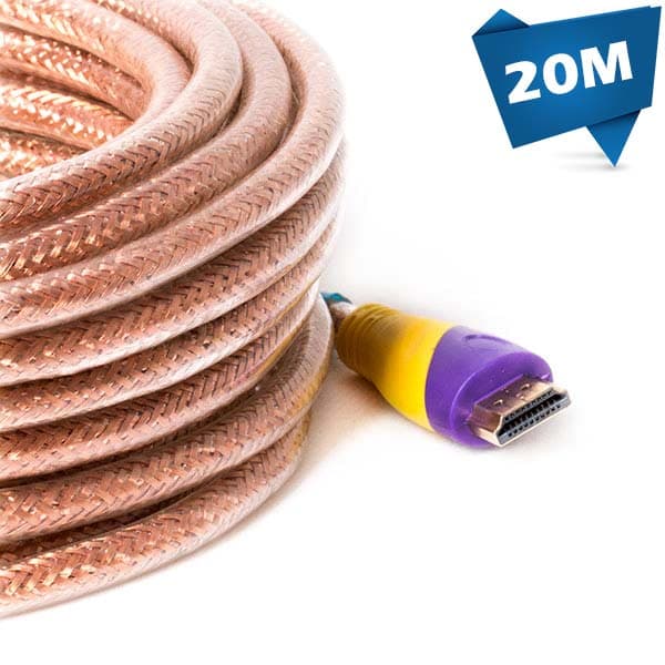 کابل HDMI اُسکار طلایی 20 متری (3D SUPPORT)