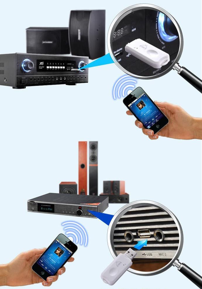 دانگل بلوتوث USB صدا لمونتک (برای خودرو و اسپیکر) — تصویر ۹
