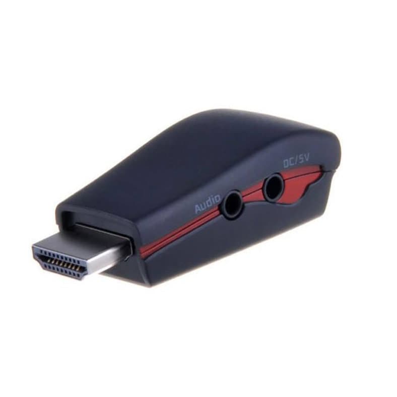 تبدیل HDMI به VGA با کابل صدا و برق لمونتک — تصویر ۸