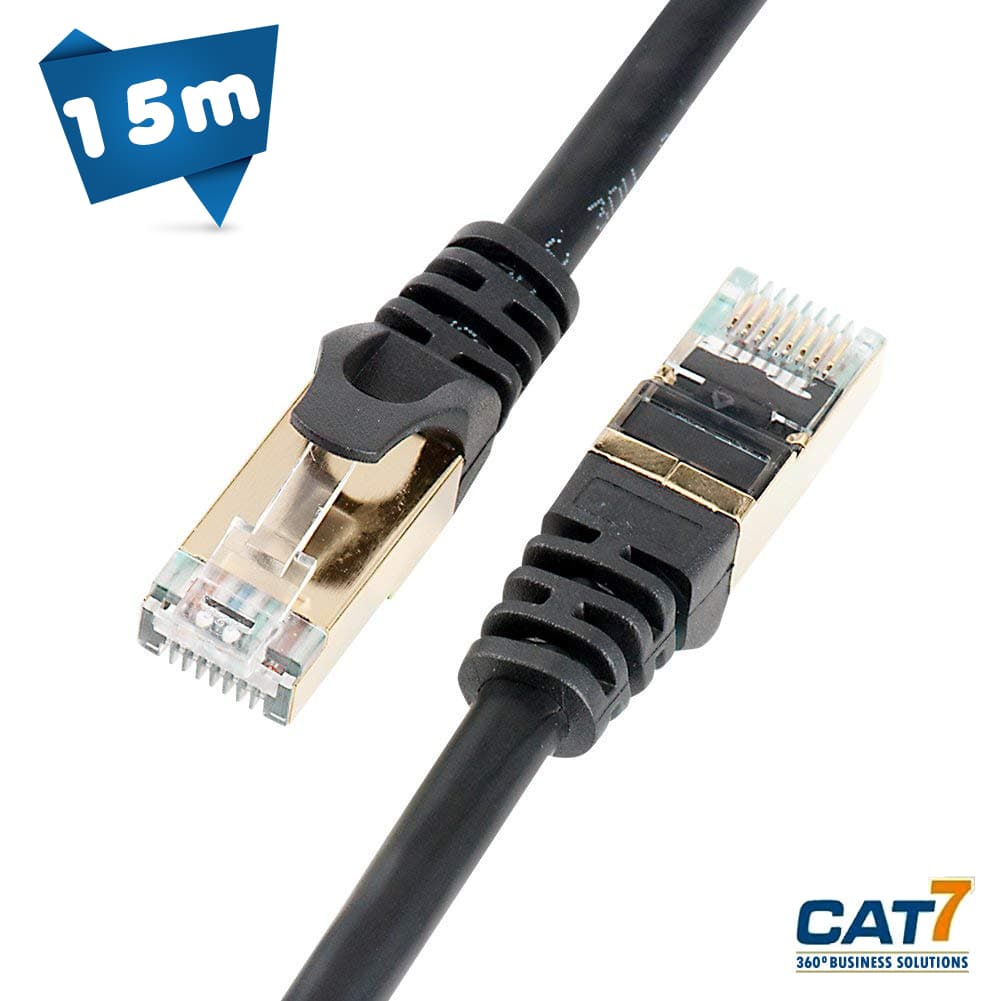 کابل شبکه CAT7 لمونتک 15 متری (CAT7 SFTP 15M)