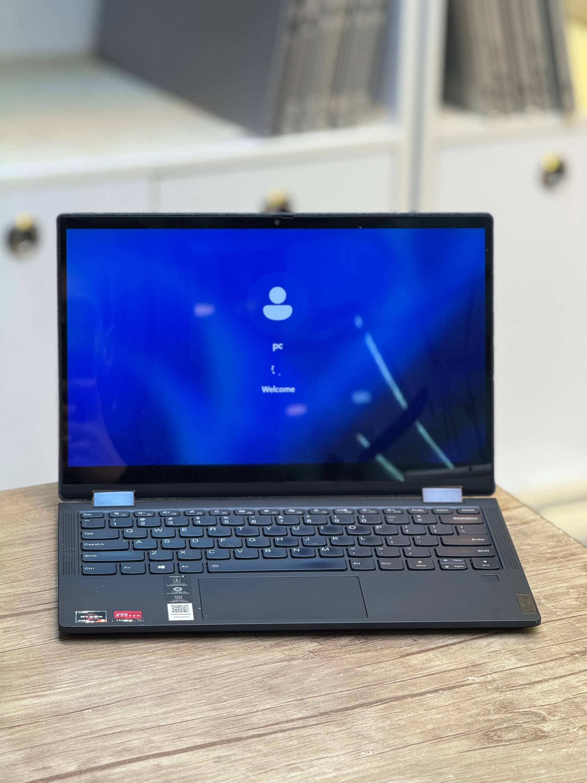 لپ تاپ Lenovo Yoga 6 R5(4650U) 8GB-256SSD-AMD X360 Touch