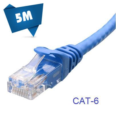 کابل شبکه 5 متری CAT6 اسکار (CAT6 UTP 5M) — تصویر ۸