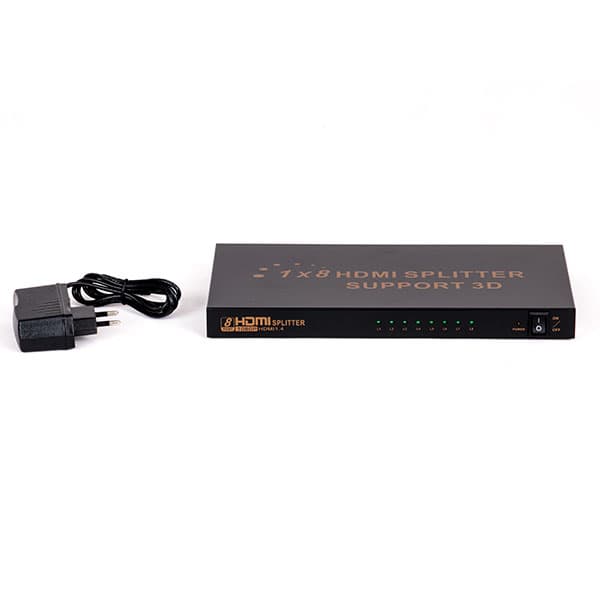 اسپلیتر 1 به 8 HDMI لمونتک مدل HD-108 — تصویر ۶