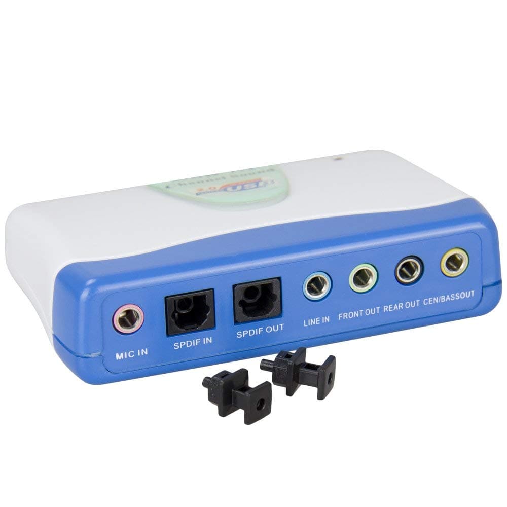 کارت صدا اکسترنال USB حرفه ای 7.1 کاناله (دیجیتال) — تصویر ۱۰