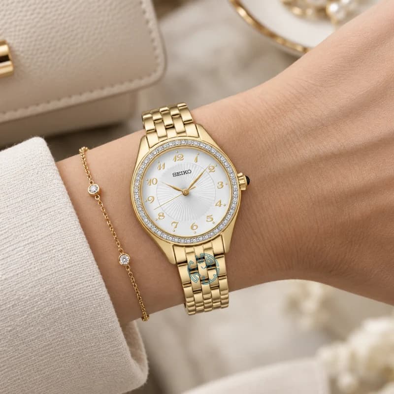 ساعت مچی زنانه سیکو SEIKO SUR394P1 — تصویر ۳