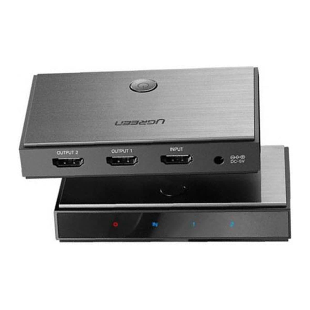 اسپلیتر 2 پورت یوگرین Ugreen HDMI Splitter CM186-50707 — تصویر ۷