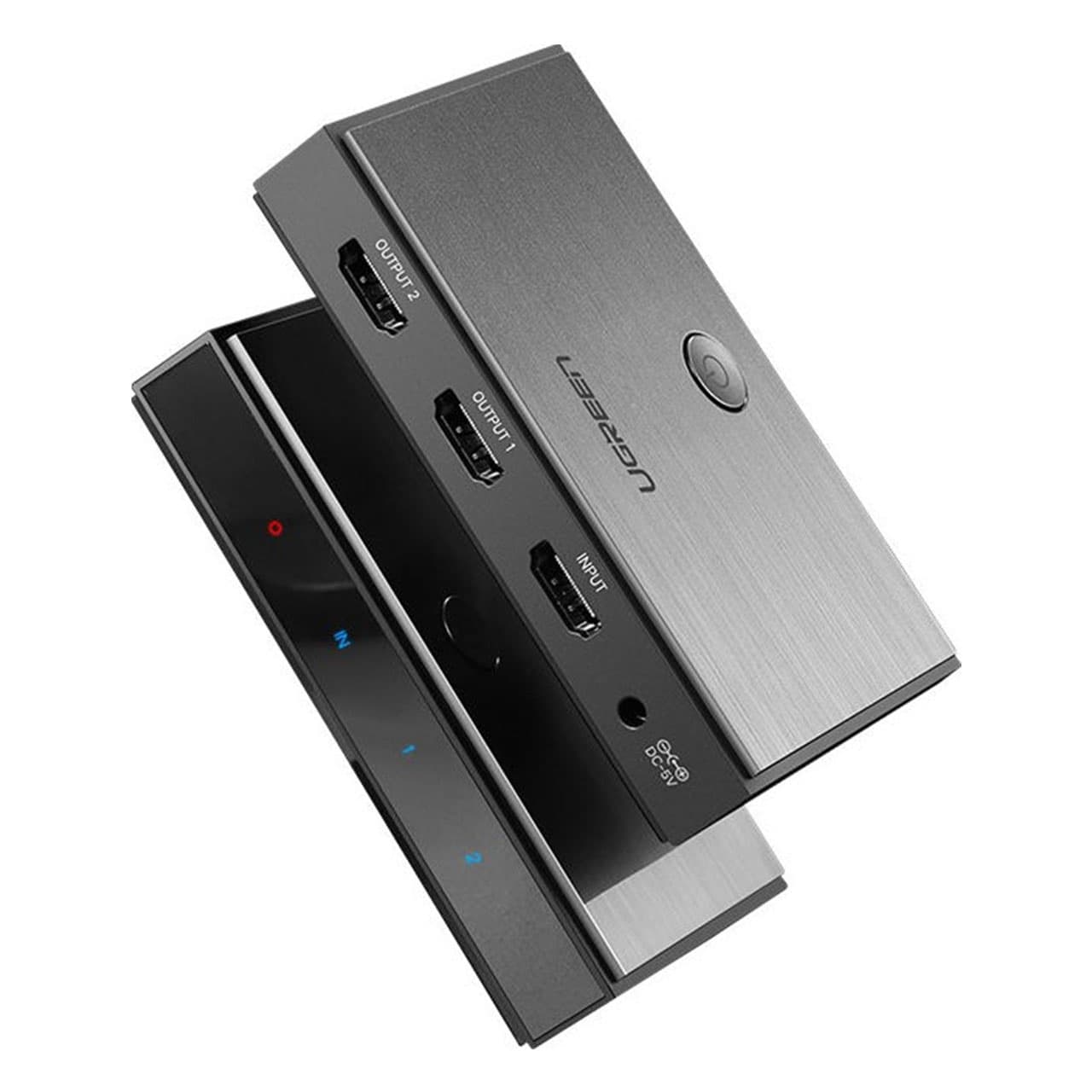اسپلیتر 2 پورت یوگرین Ugreen HDMI Splitter CM186-50707 — تصویر ۶