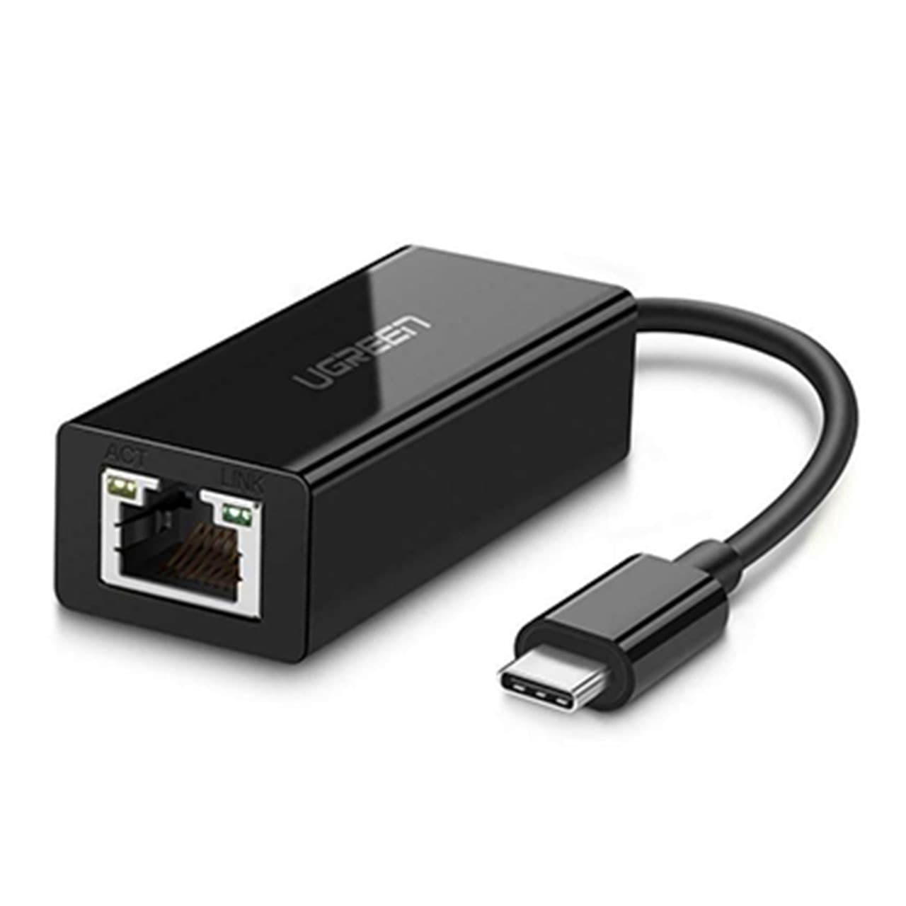 کارت شبکه یوگرین مبدل Ugreen USB-C Ethernet US236 50307