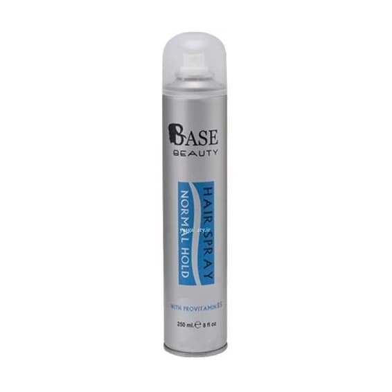 اسپری حالت دهنده مو بیس BASE مدل NORMAL HOLD حجم 250 میلی لیتر — تصویر ۳